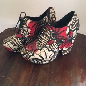 Chunky heels from urban outfitters